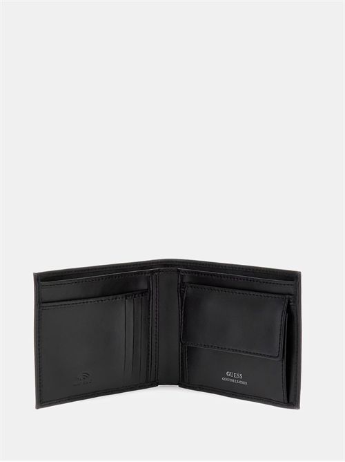 wallet man black GUESS | SMCSLELEA20/BLA